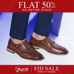 Modern Shoes Unze London Eid Stock 2024 Flat 50% Off