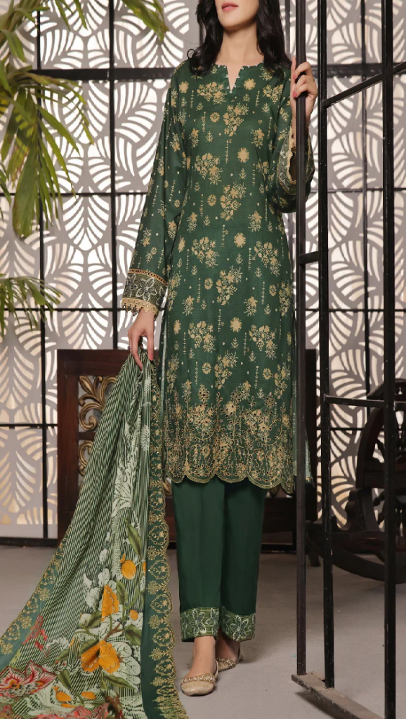 Surprise Dress Aiza Momina Embroidered Chikankari Lawn 2024 by VS Textile 
