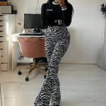 Amazing Outfits Ideas 2025 Zebra Print Pants Outfit Cute Looks