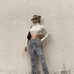 Amazing Outfits Ideas 2025 Zebra Print Pants Outfit Cute Looks