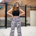 Amazing Outfits Ideas 2025 Zebra Print Pants Outfit Cute Looks