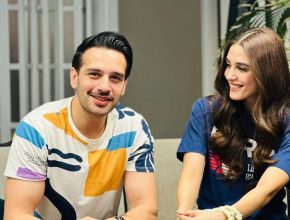 Beautiful Maya Ali Celebrates His Birthday Clicks with Usama Khan