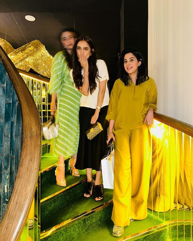 Beautiful Maya Ali Celebrates His Birthday Clicks with Usama Khan 