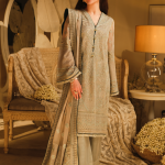 Bridal Suit HSY 3 Piece Custom Stitched Suit Designer 2024-25