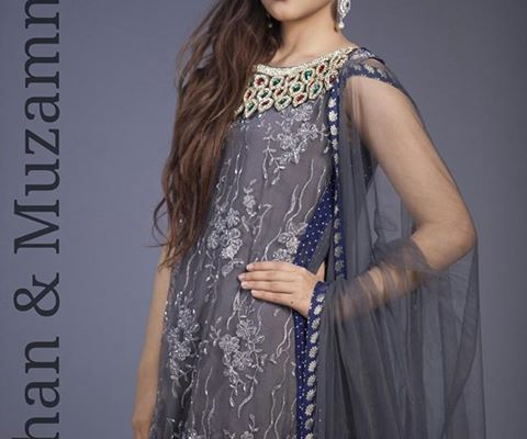 Charming Suit Rehan & Muzammil Summer 2024-25 Embroidered Dresses