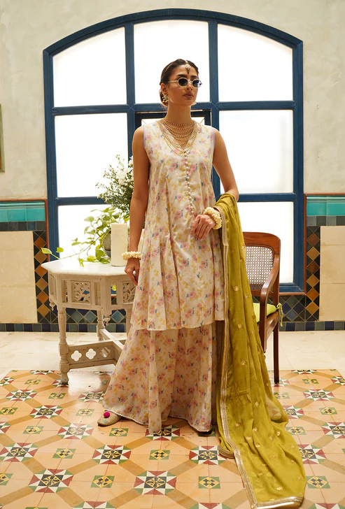 Outstanding Dress Gulabo Jehanara Lawn Sale Collection 2024