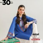 Red Women Suit Nishat Linen Flash Stock Flat Sale 30% Off 2024