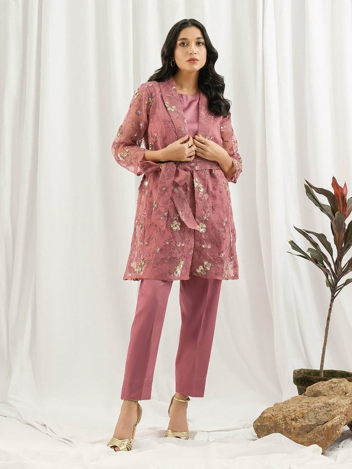 Women Suit Limelight Mid Season Stock 2024 Flat 50% Off