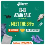 Biggest 8.8 Sale Daraz Azadi Stock 2024-25 Upto 70% Off in Pakistan