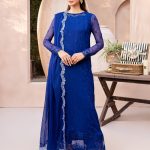 Blue Bridal Suit Azure 3 Piece Custom Stitched Suit 2024 Looks