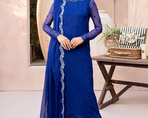 Blue Bridal Suit Azure 3 Piece Custom Stitched Suit 2024 Looks