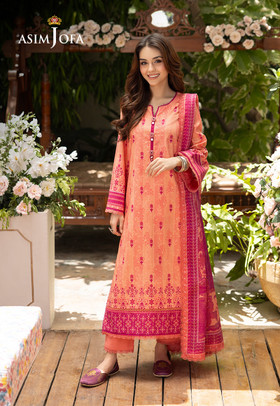 Casual Suit Asim Jofa 3 Piece 2024-25 Custom Stitched Suit