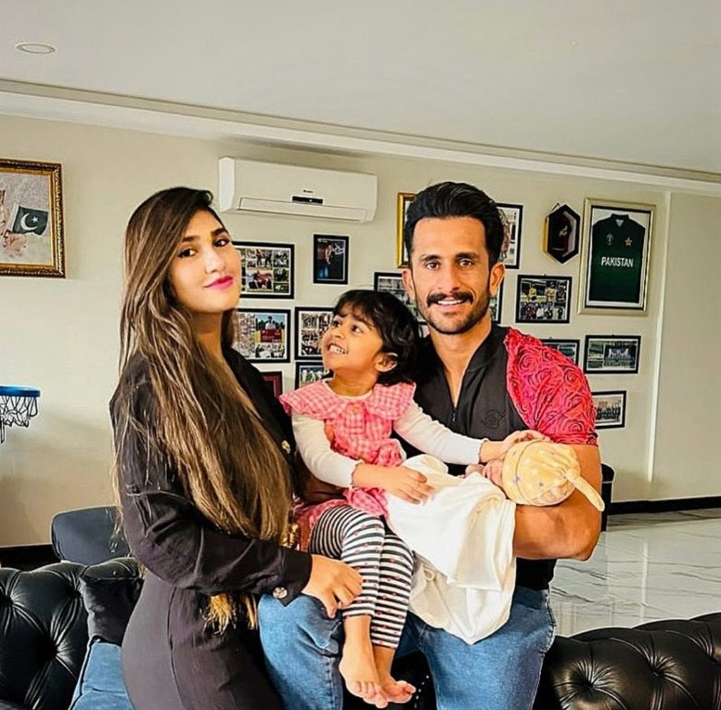 Cricketer Hassan Ali’s Latest Adorable Picks With Wife & Daughters