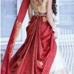 Drape Saree In Lehenga Trend 2024-25 Style In Different Ideas