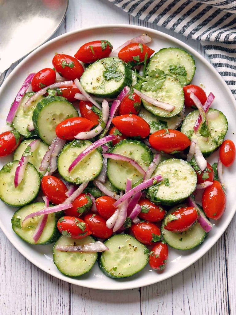 Easy Cucumber Tomato Salad Recipes In Every Season 2024