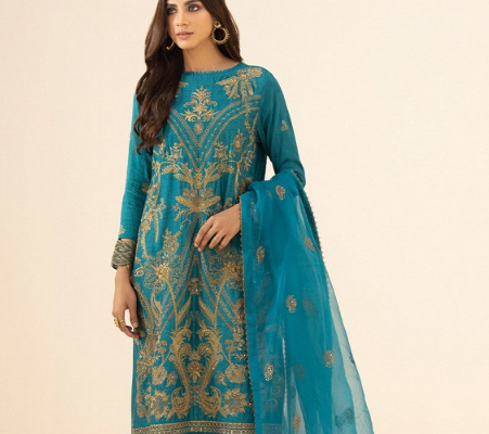 Embroidered Unstitched Dress Material Collection Sapphire Sale 2024 Upto 50% Off