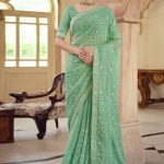 Greatest Green Lightweight Sarees Ideas 2024 For Teej Celebration