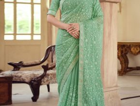 Greatest Green Lightweight Sarees Ideas 2024 For Teej Celebration