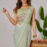 Greatest Green Lightweight Sarees Ideas 2024 For Teej Celebration