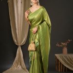 Greatest Green Lightweight Sarees Ideas 2024 For Teej Celebration