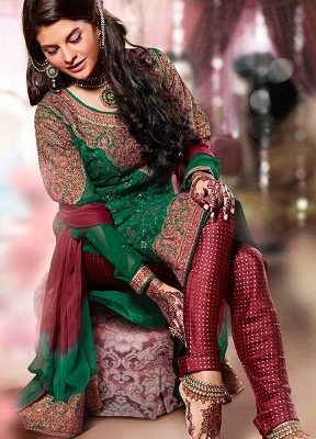 Indian Beauti Trendy Churidar Suit Designs for Women 2024