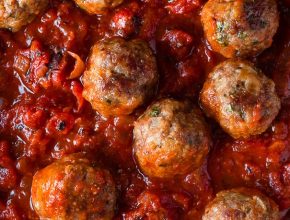 Lamb Meatballs with Tomato Sauce With Espishal Event 2024