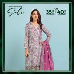 Most Stylish Suit Bonanza Satrangi Stock 2024-25 Flat 35% & 40% Off