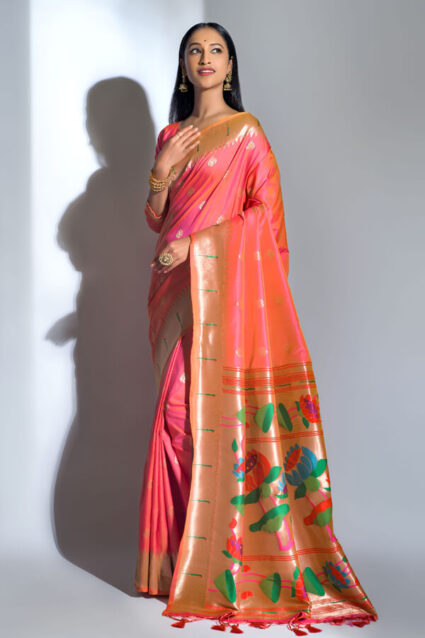 Paithani Saree For Weddings Event Traditional Looks 2024