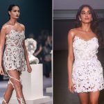 Strapless White Mini Dress Janhvi Kapoor’s Fresh Off The Runway 2024