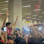 The Arshad Nadeem Great Welcomed At Lahore Airport 2024