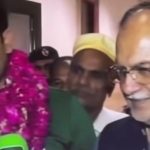 The Arshad Nadeem Great Welcomed At Lahore Airport 2024