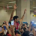 The Arshad Nadeem Great Welcomed At Lahore Airport 2024