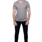 Mens'Suit Charcoal Clothing Ideal 2025 Clearance Flat 50% Off