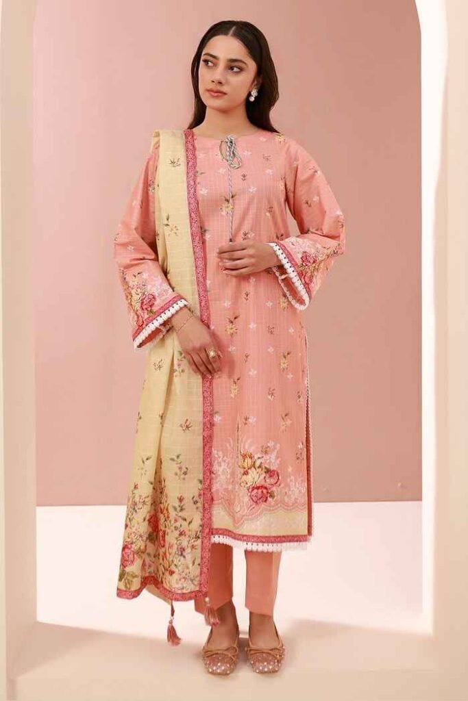 New Zellbury Cambric Suit Ideas 2025 Unstitched With Price